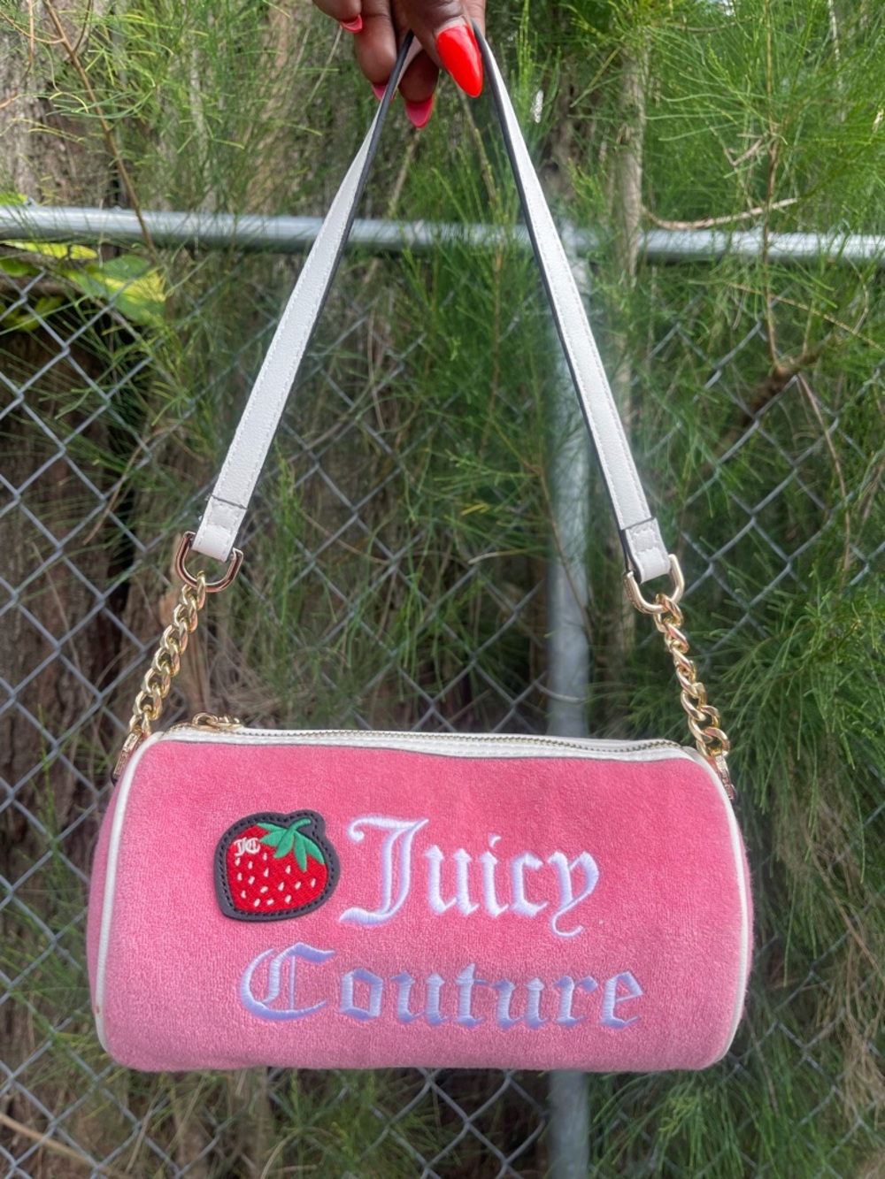 Y2k juicy couture barel strawberry bag